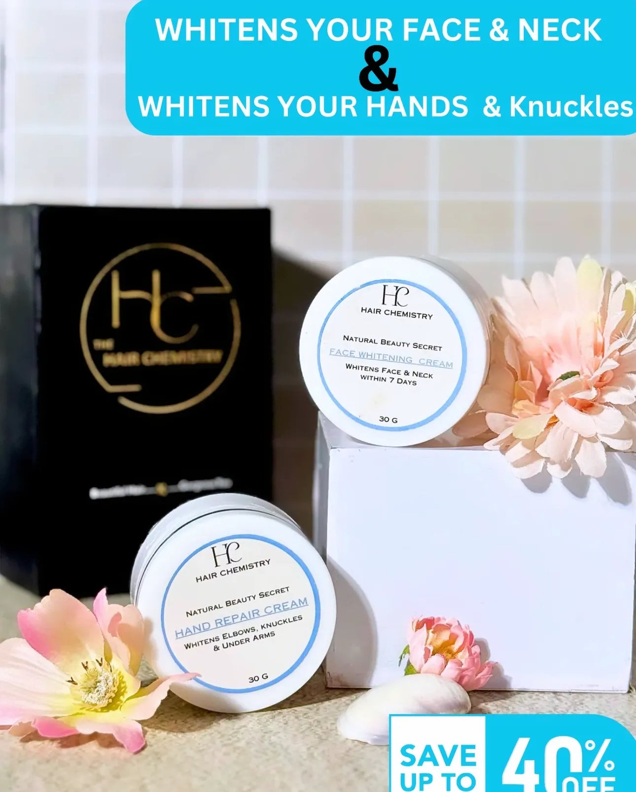 Hand Repair Cream + Face & Neck Cream