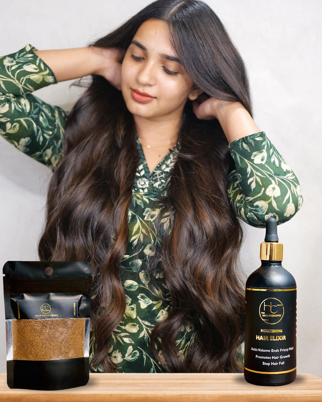 NOURSHING HAIR ELIXIR WITH FREE HAIR MASK