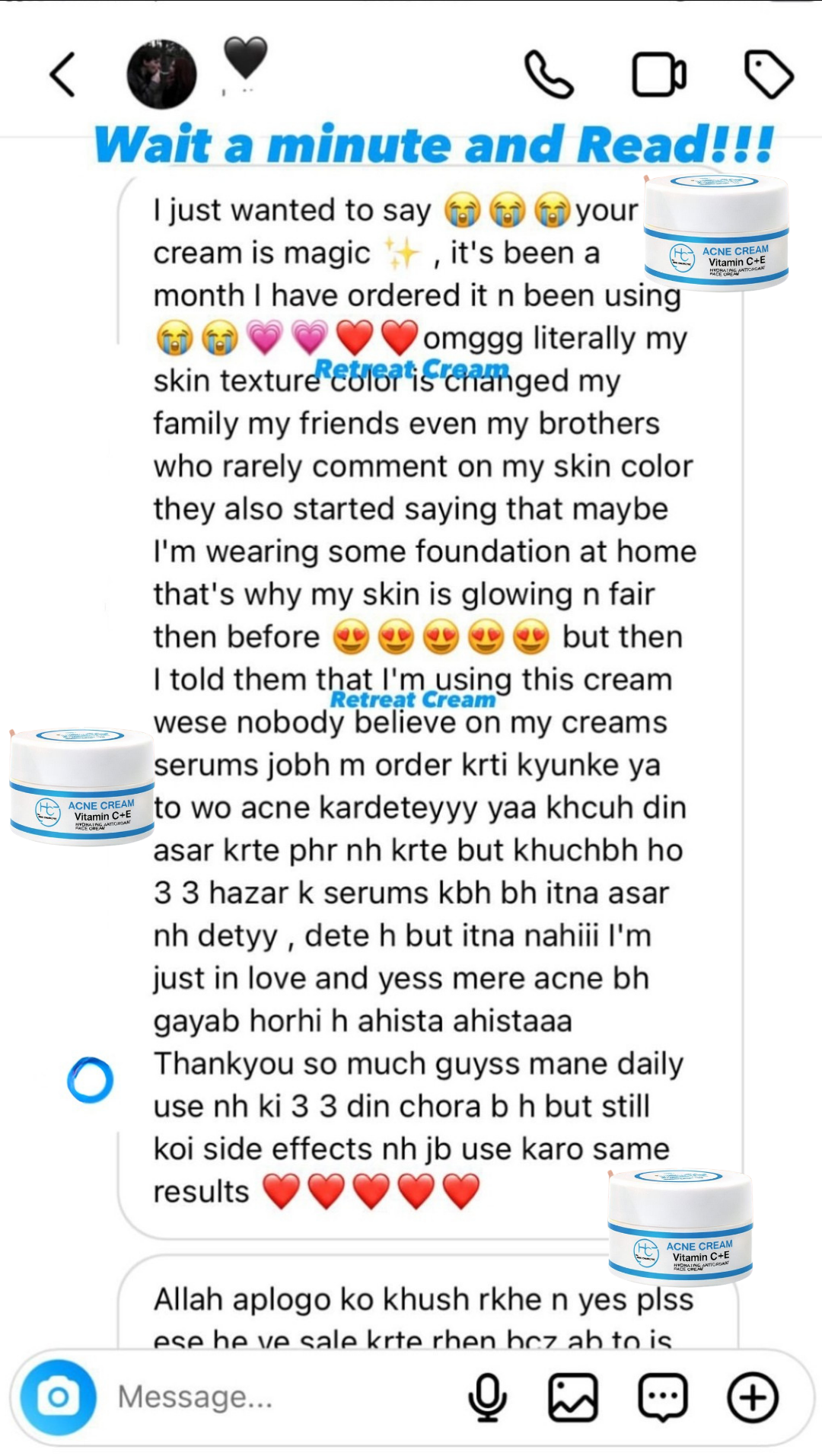 SKIN RETREAT CREAM / BUY 1 GET 1 FREE