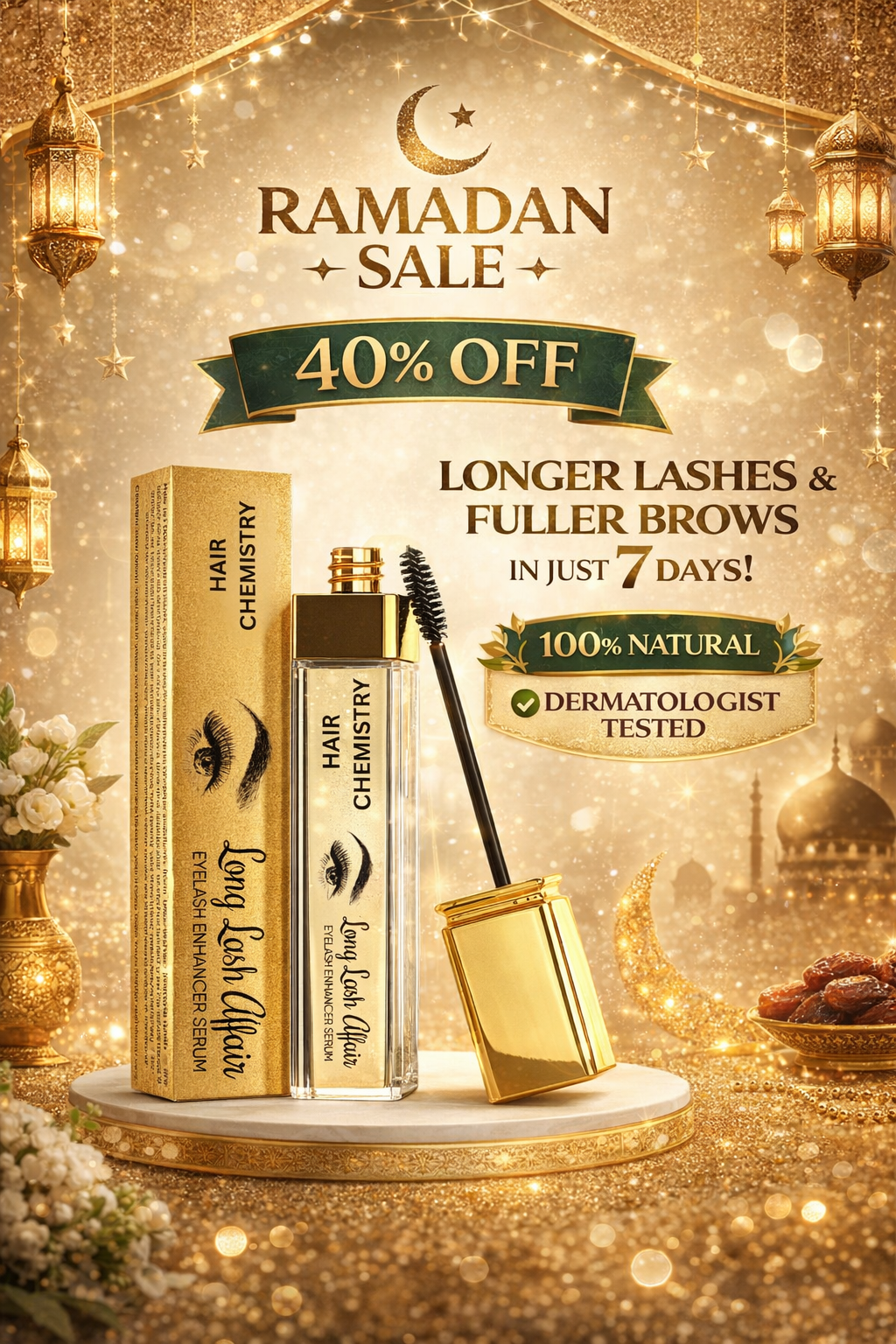 EYE LASHES GROWTH SERUM