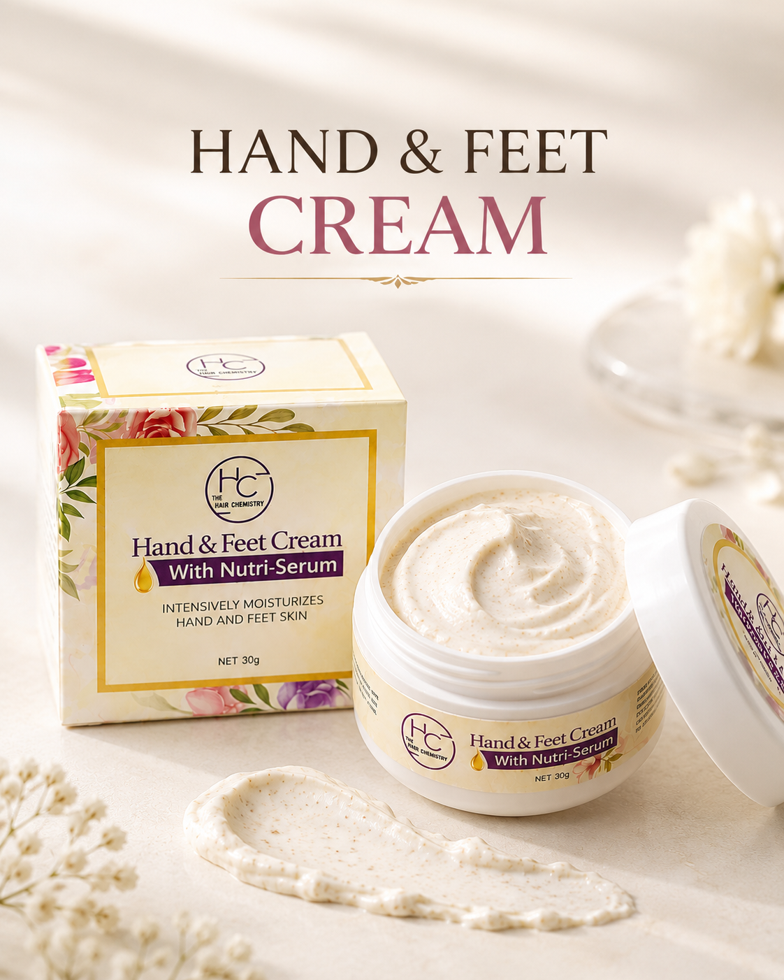 7  DAYS HAND FEET WHITENING CREAM / ALL NATURAL