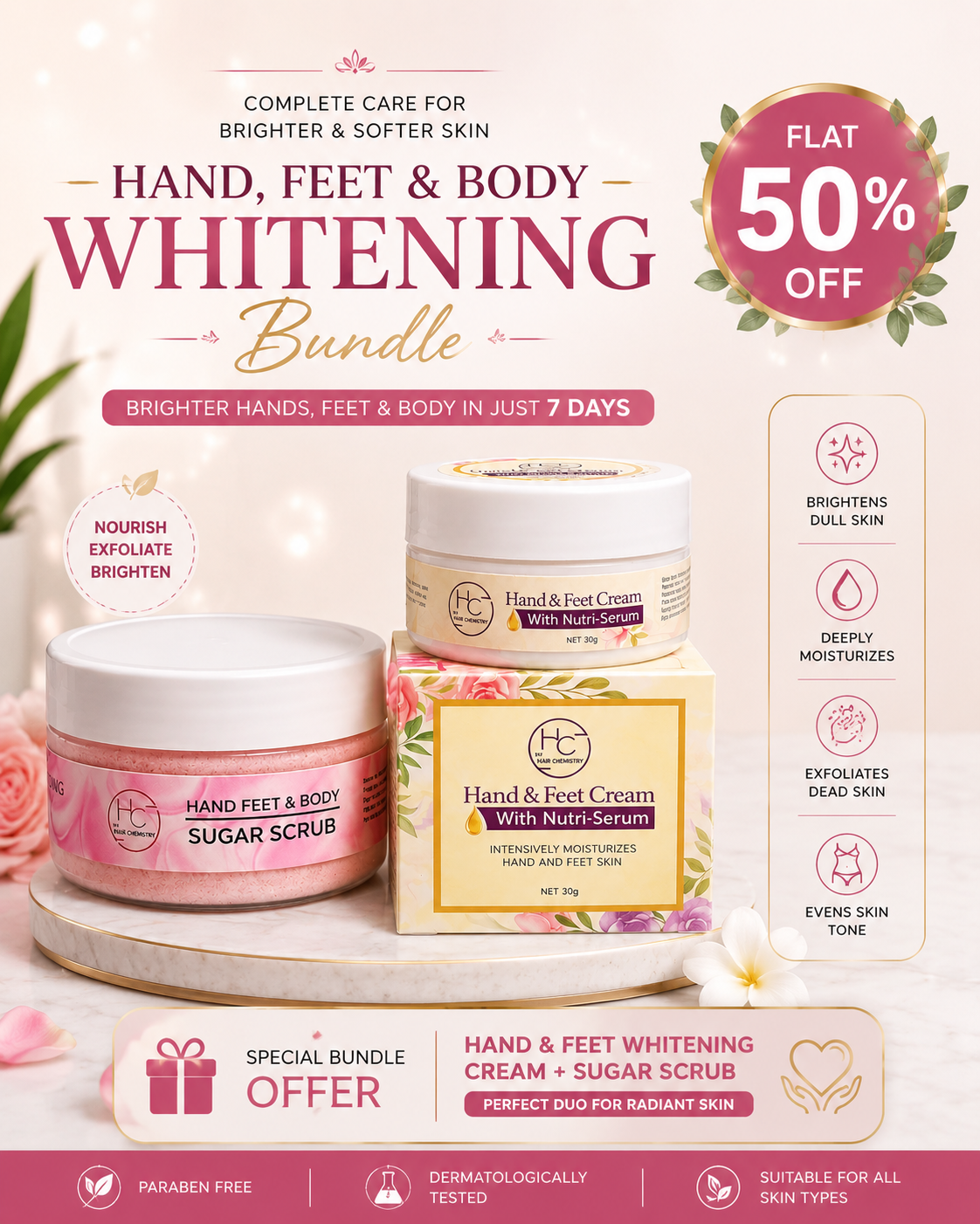 HAND FEET WHITENING BUNDLE