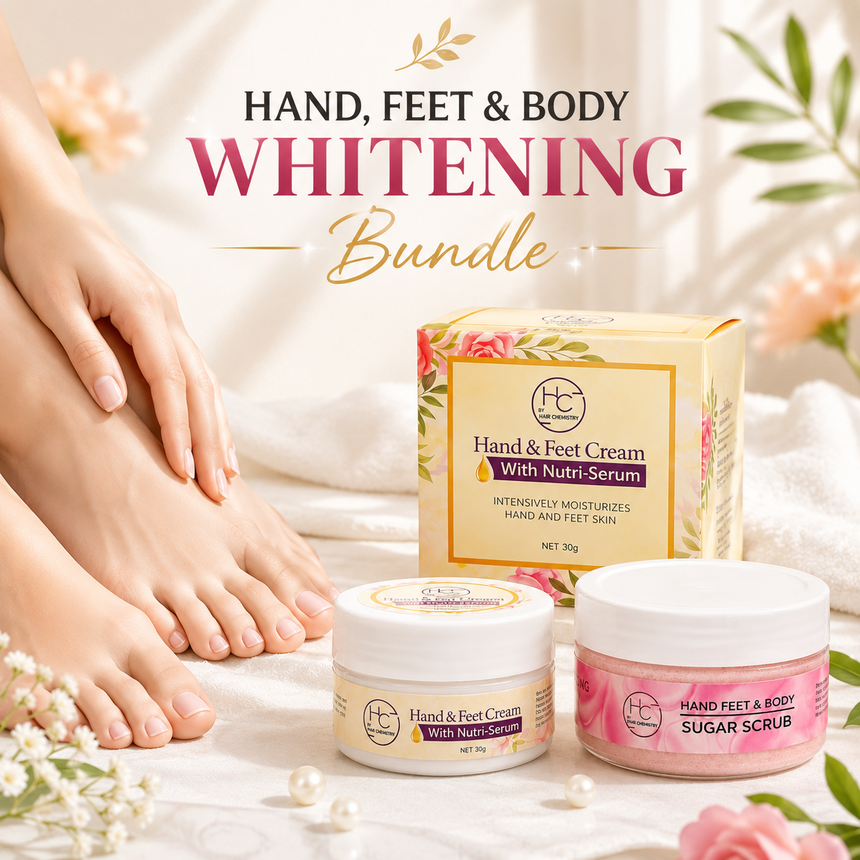 HAND FEET WHITENING BUNDLE