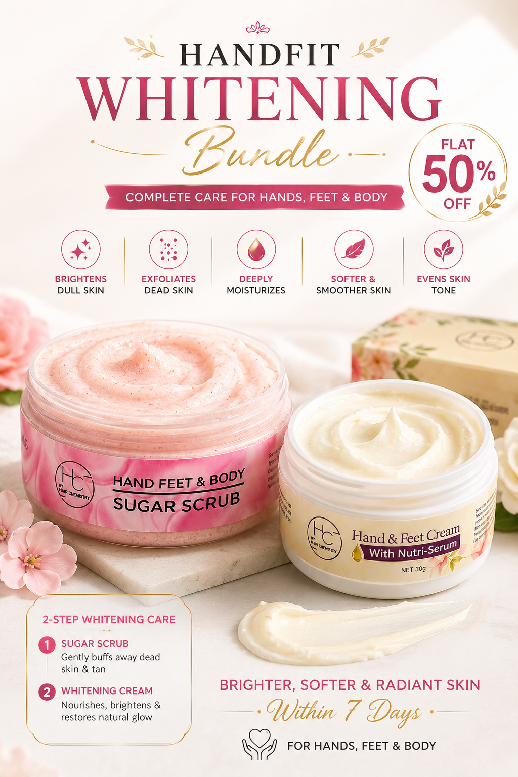 HAND FEET WHITENING BUNDLE