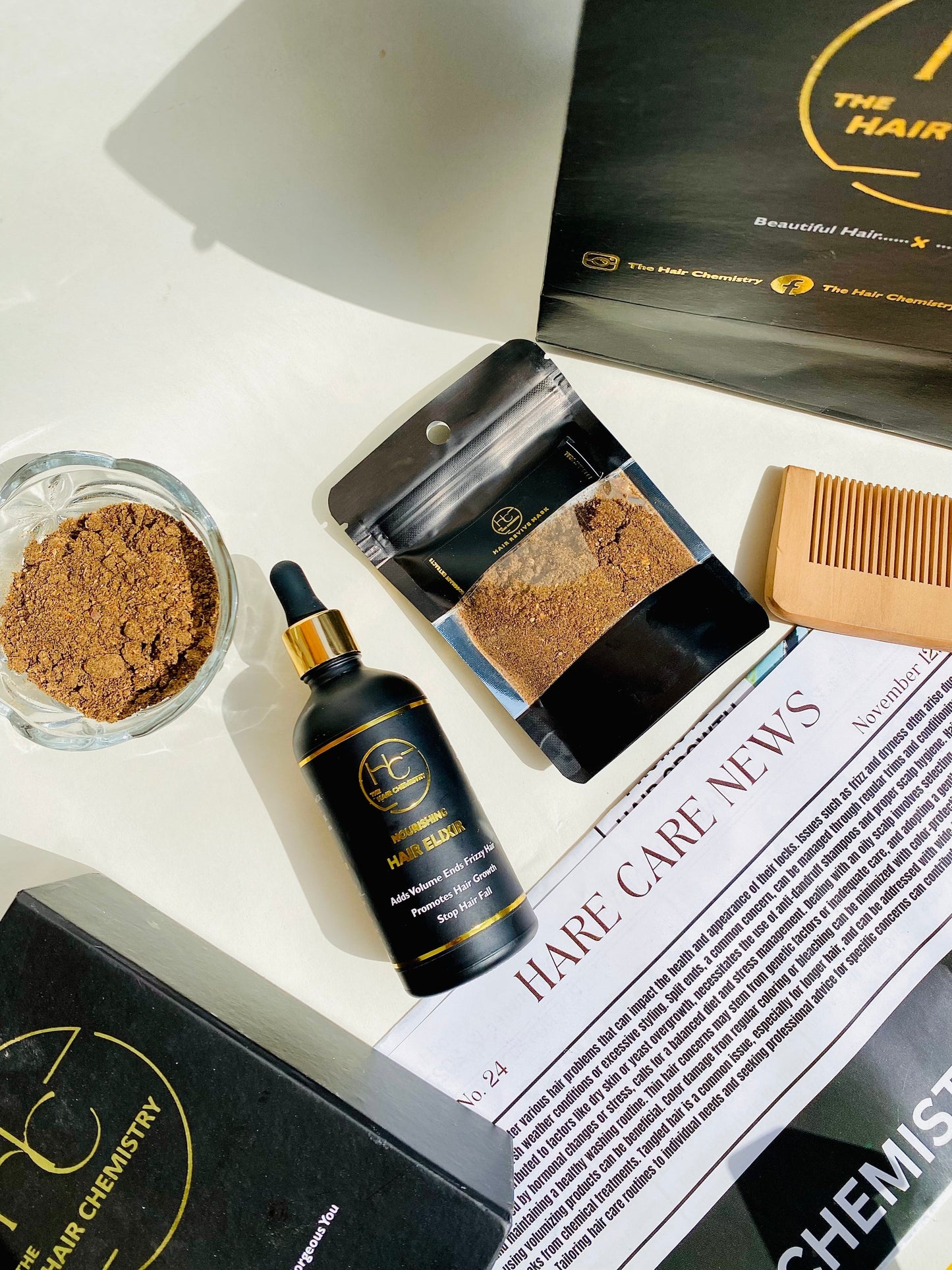 NOURSHING HAIR ELIXIR WITH FREE HAIR MASK