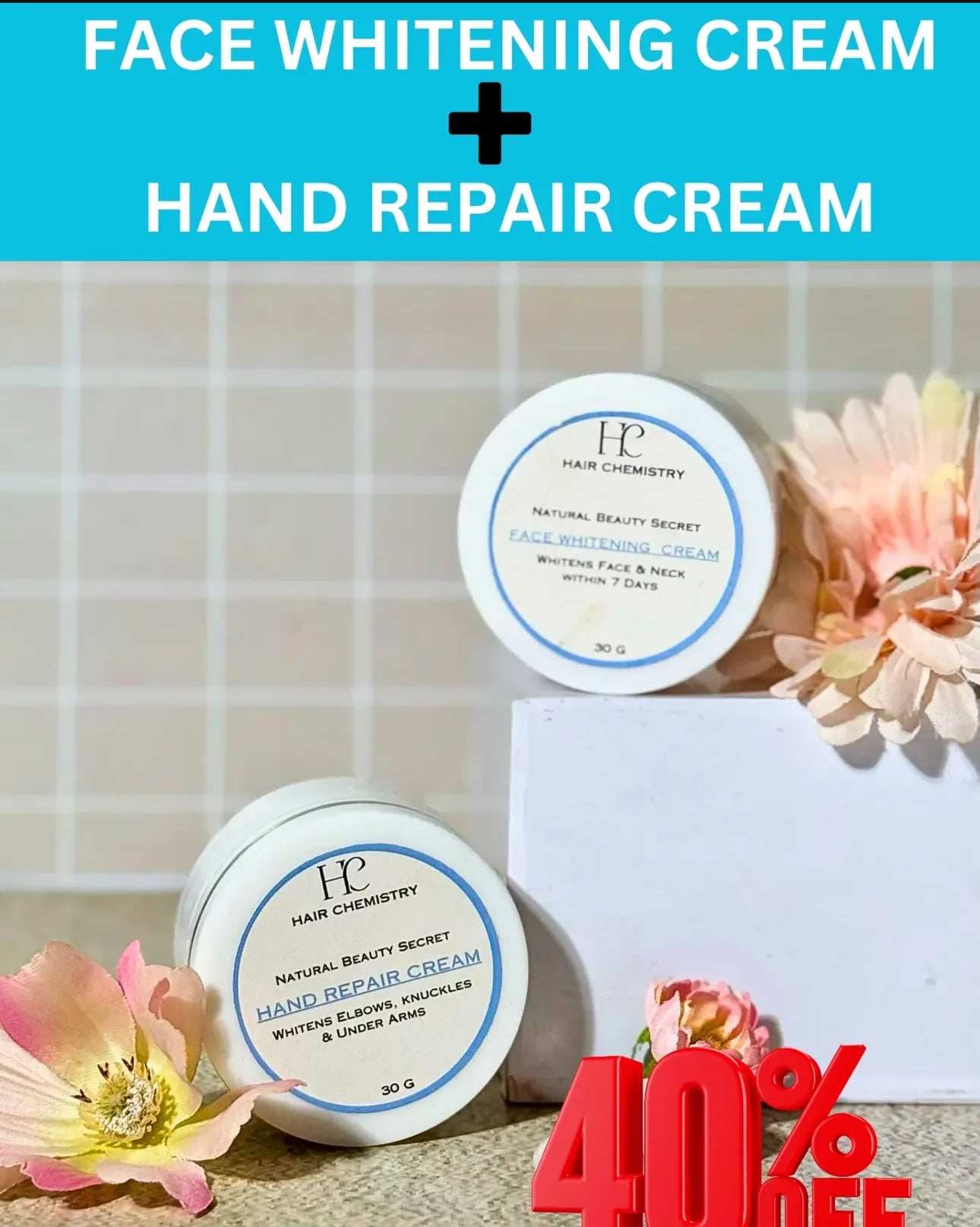 Hand Repair Cream + Face & Neck Cream