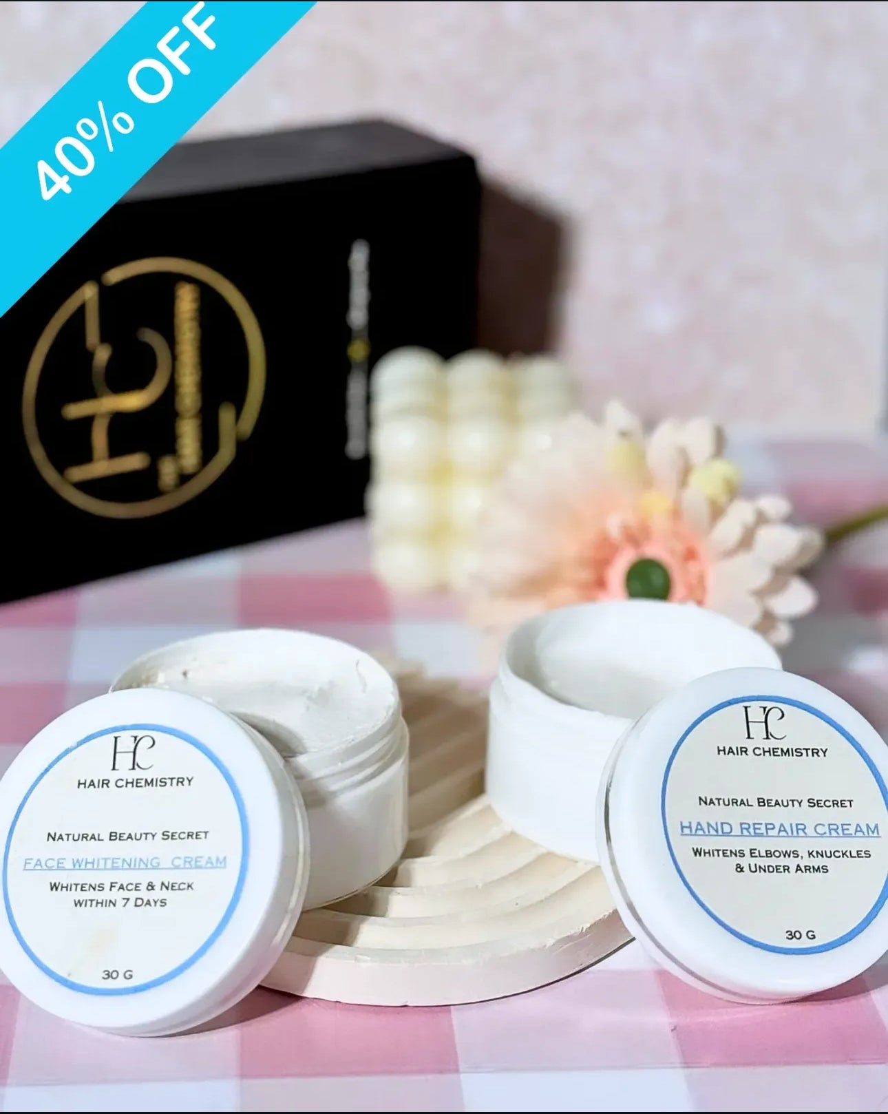 Hand Repair Cream + Face & Neck Cream