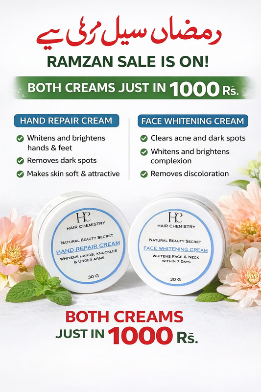 Hand Repair Cream + Face & Neck Cream