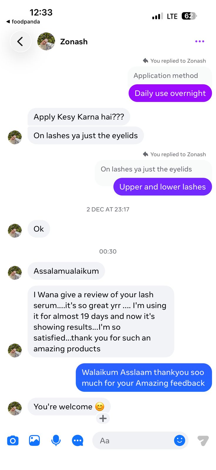 EYE LASHES GROWTH SERUM