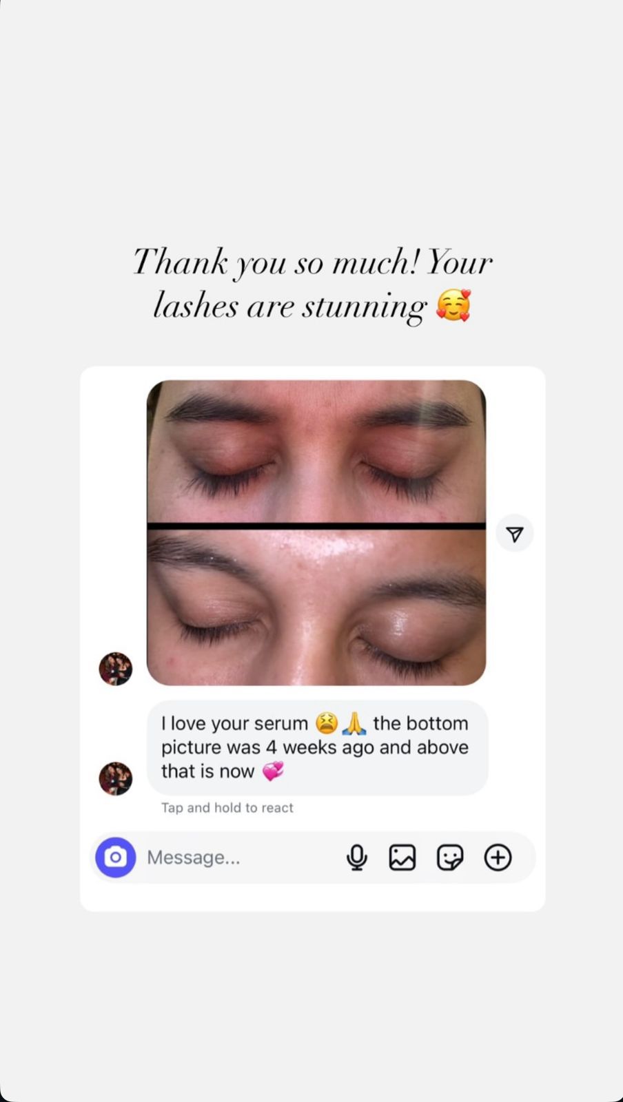 EYE LASHES GROWTH SERUM