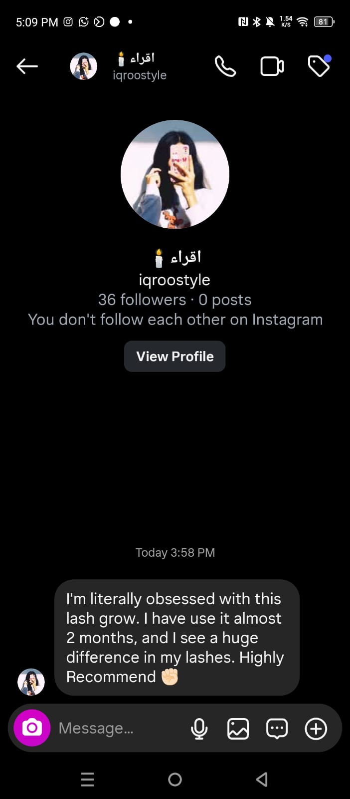 EYE LASHES GROWTH SERUM