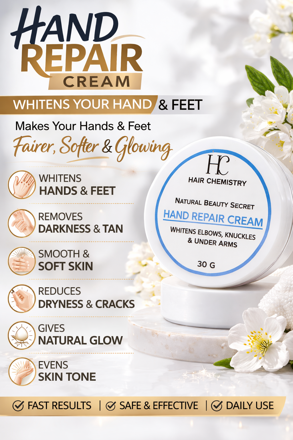 Hand Repair Cream + Face & Neck Cream