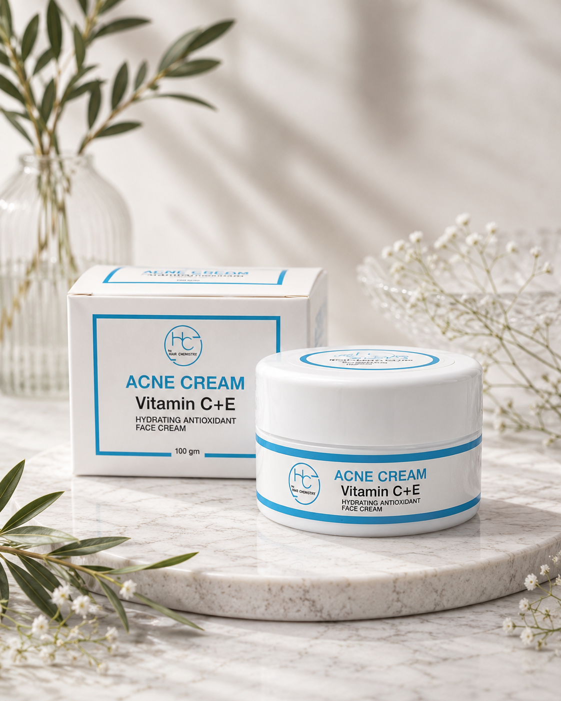 ANTI ACNE CREAM & GLOWING CREAM
