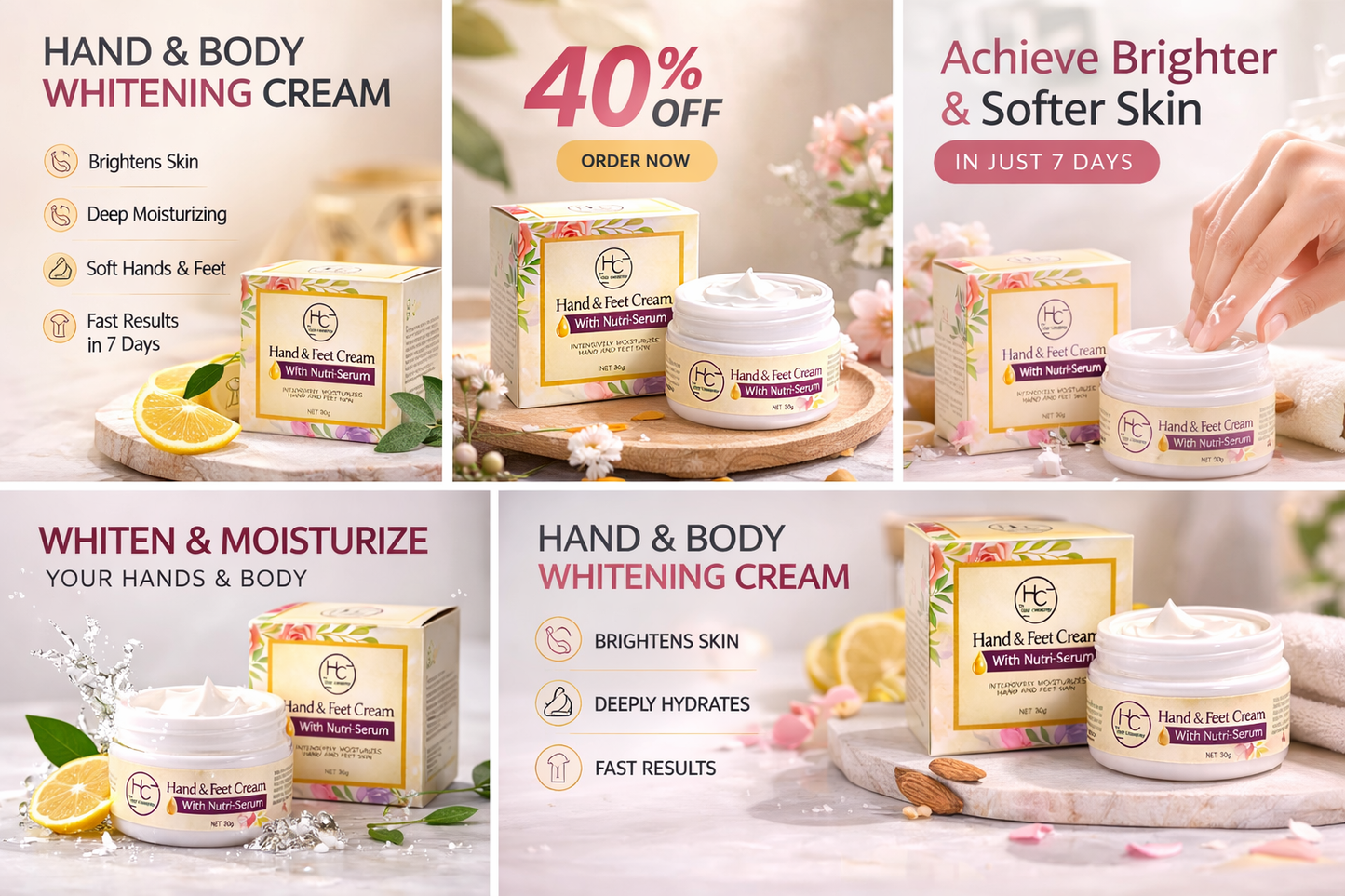 HAND FEET WHITENING BUNDLE