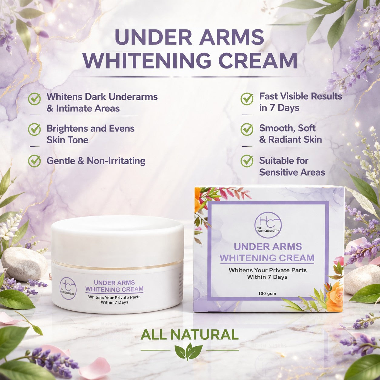 UNDERARMS & PRIVATE PARTS WHITENING CREAM